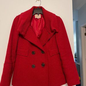 LOFT Sweater, Red, Size -  XXS
